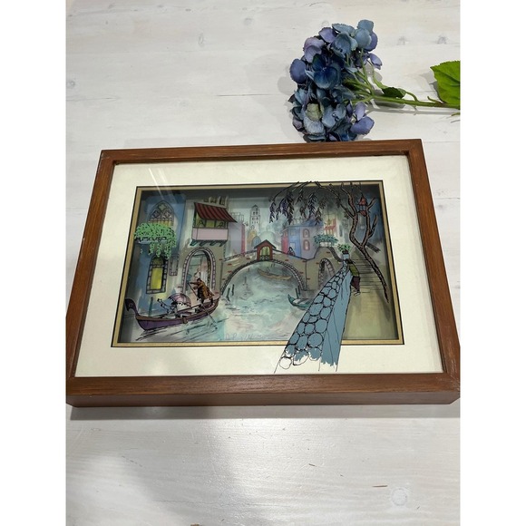 Other - Venice Autumn Jean-Pierre Weil Framed original Art Signed Numbered 75/250 w COA